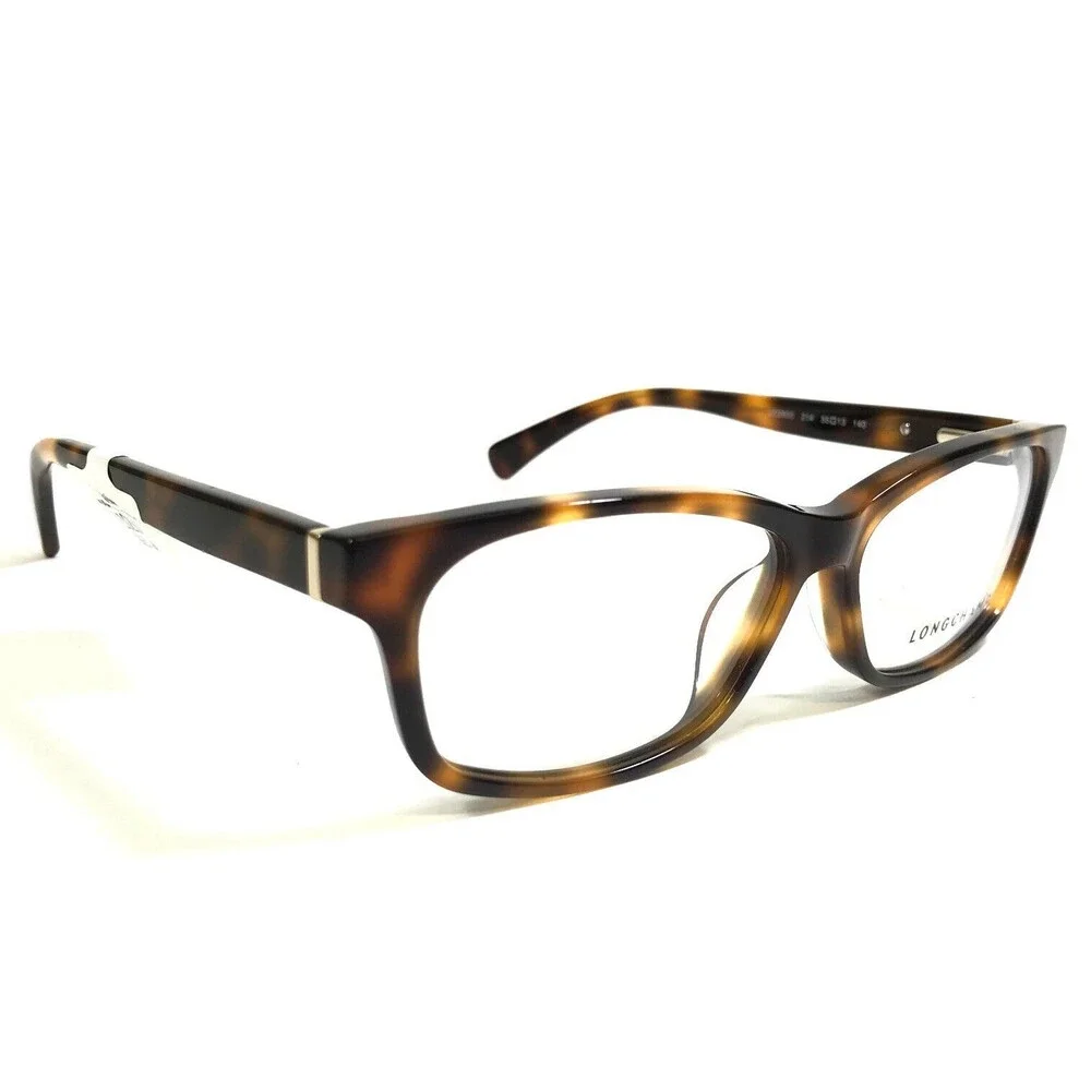Longchamp Eyeglasses Frames LO2600 214 Tortoise Rectangular Full Rim 55-13-140